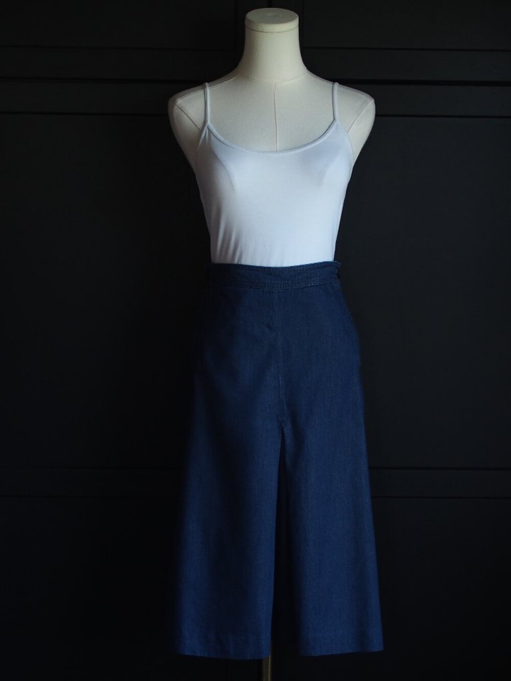 Olsen | Dark Denim Delight Skirt